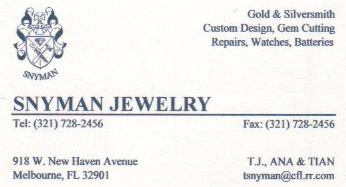 Snyman_Jewelry 321-728-2456